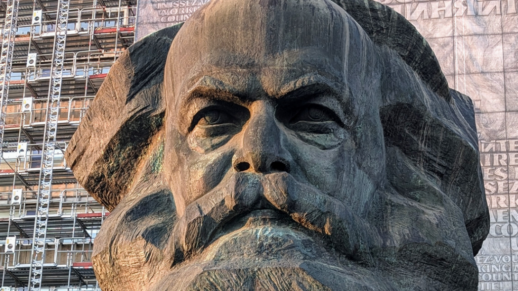 Chemnitz. Karl-Marx-Denkmal